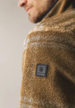 New Fleece vest met ruitdessin Vesten