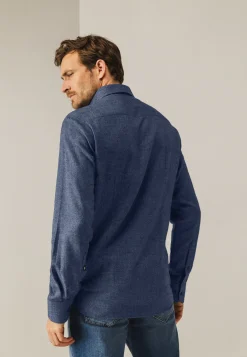 New Gebreid overhemd van katoen Overhemden