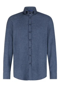 New Gebreid overhemd van katoen Overhemden