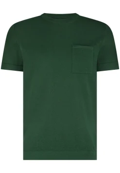 Discount Gebreid T-shirt met borstzak T-Shirts