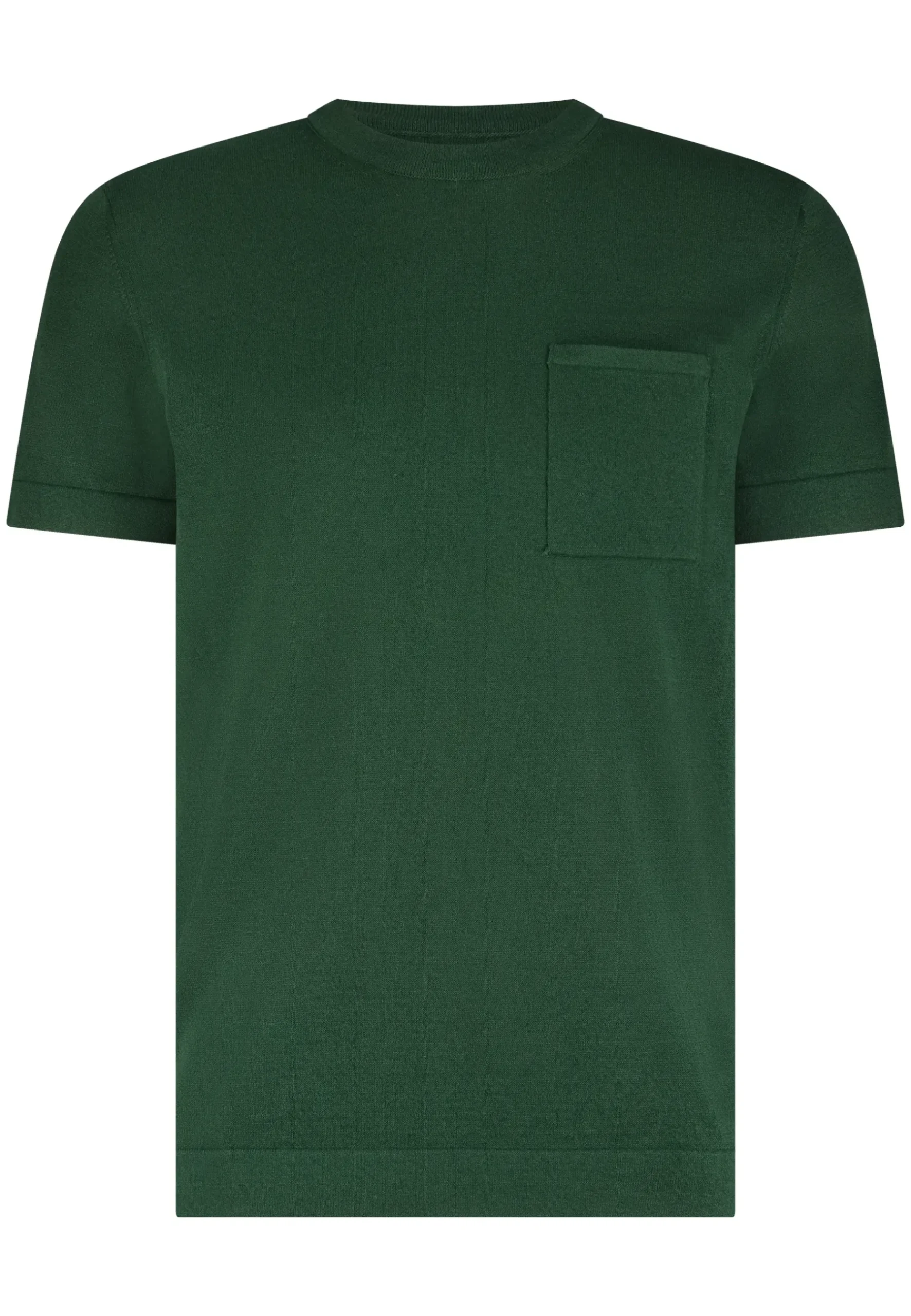 Discount Gebreid T-shirt met borstzak T-Shirts