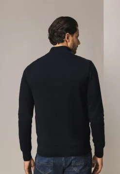 Best Gebreid vest met doorgestikte voorkant Vesten