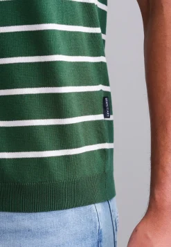 Clearance Gebreide polo met streepmotief Polo's