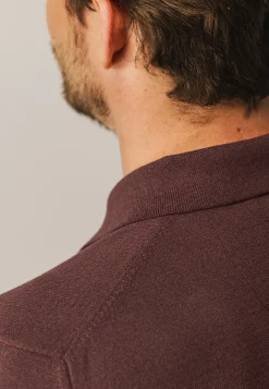 Discount Gebreide polo van een katoenmix Polo's