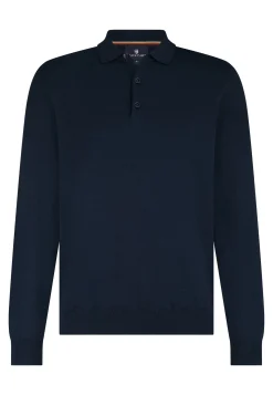 Discount Gebreide polo van een katoenmix Polo's