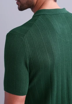 Clearance Gebreide polo van een lyocellmix Polo's