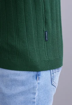 Clearance Gebreide polo van een lyocellmix Polo's