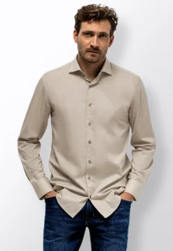 Sale Gemêleerd overhemd van poplinstof Overhemden