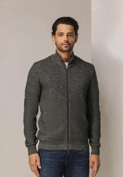 Best Gemêleerd vest met structuurdessin Vesten