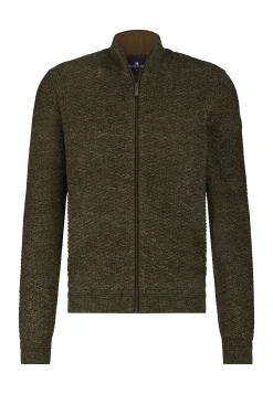 Gemêleerd vest met structuurdessin Vesten