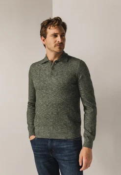 Clearance Gemêleerde polo van een acrylmix Polo's