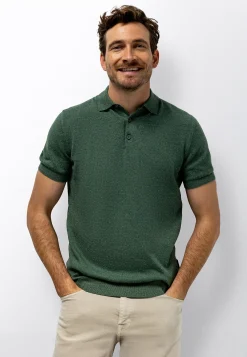 Outlet Gemêleerde polo van katoen-polyester Polo's