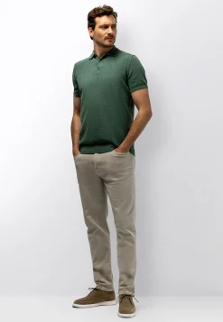 Outlet Gemêleerde polo van katoen-polyester Polo's