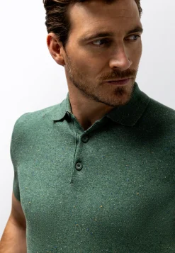 Outlet Gemêleerde polo van katoen-polyester Polo's