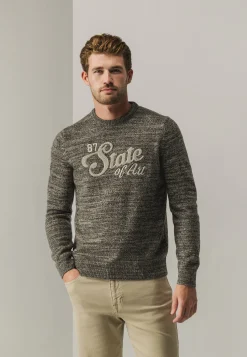 Clearance Gemêleerde trui van een wolmix Truien