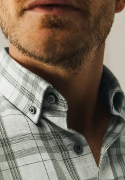 Geruit overhemd van een katoenmix Overhemden