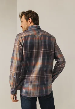 Sale Geruit overhemd van katoen Overhemden