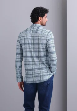 Geruit overhemd van katoen Overhemden