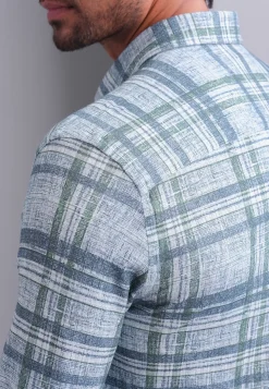 Geruit overhemd van katoen Overhemden