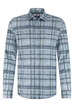 Geruit overhemd van katoen Overhemden