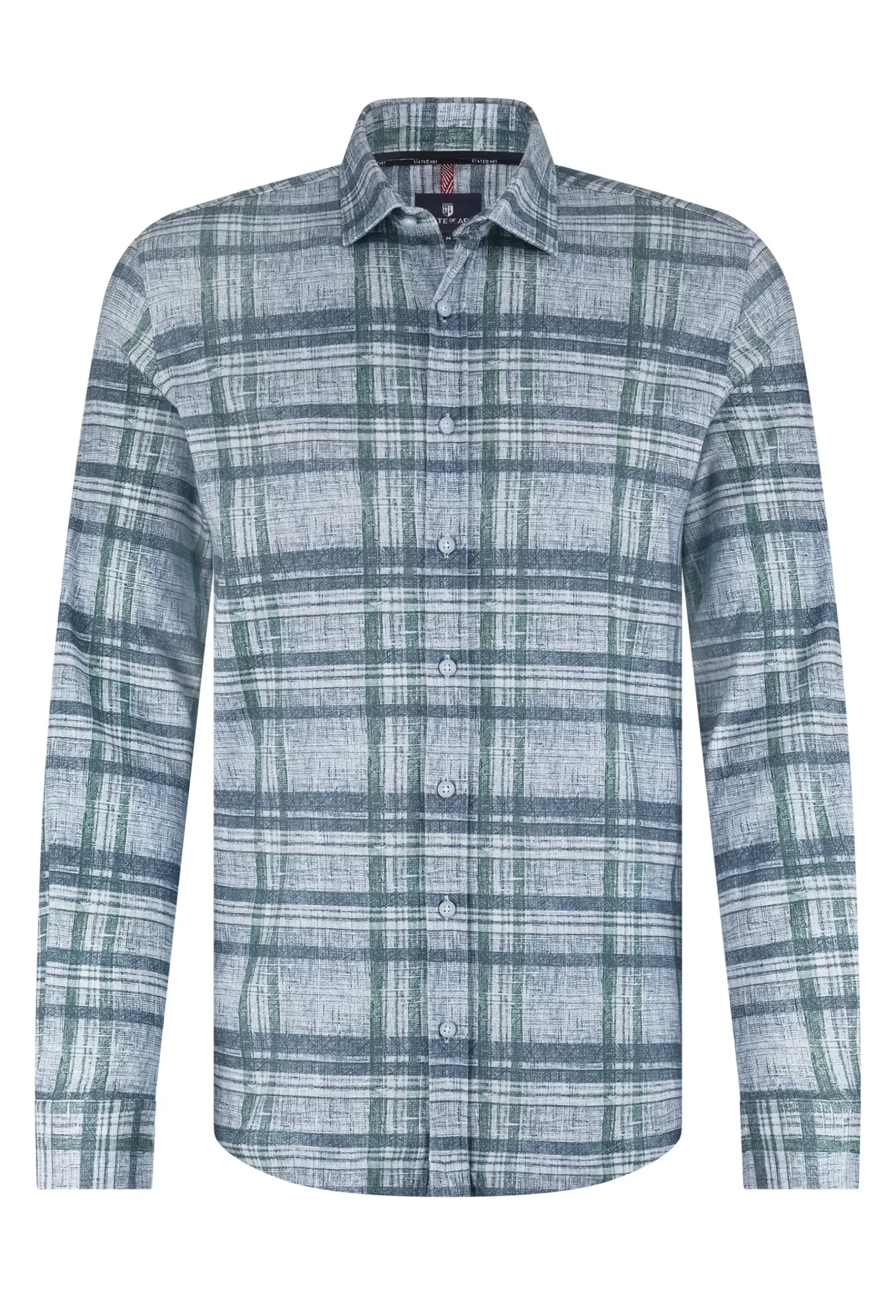 Geruit overhemd van katoen Overhemden