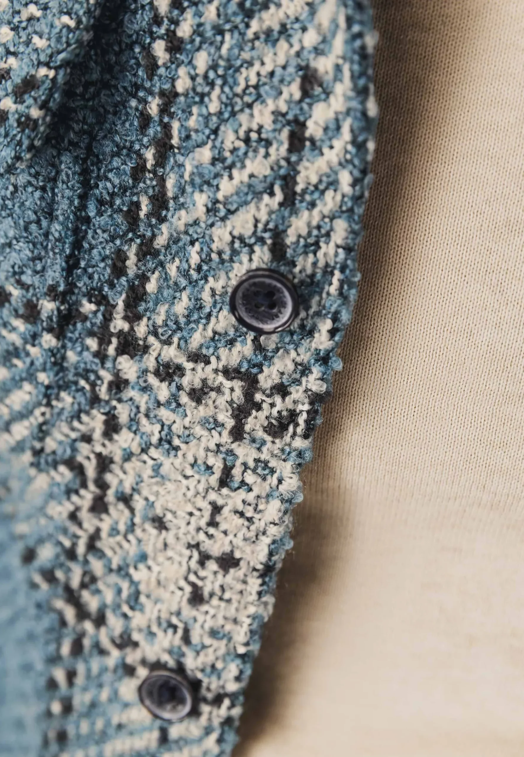 Online Geruit overshirt met borstzakken Overshirts|Overhemden