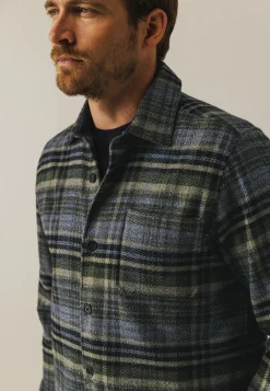 New Geruit overshirt van twillstof Overshirts|Overhemden