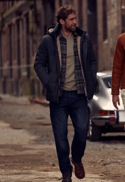 New Geruit overshirt van twillstof Overshirts|Overhemden