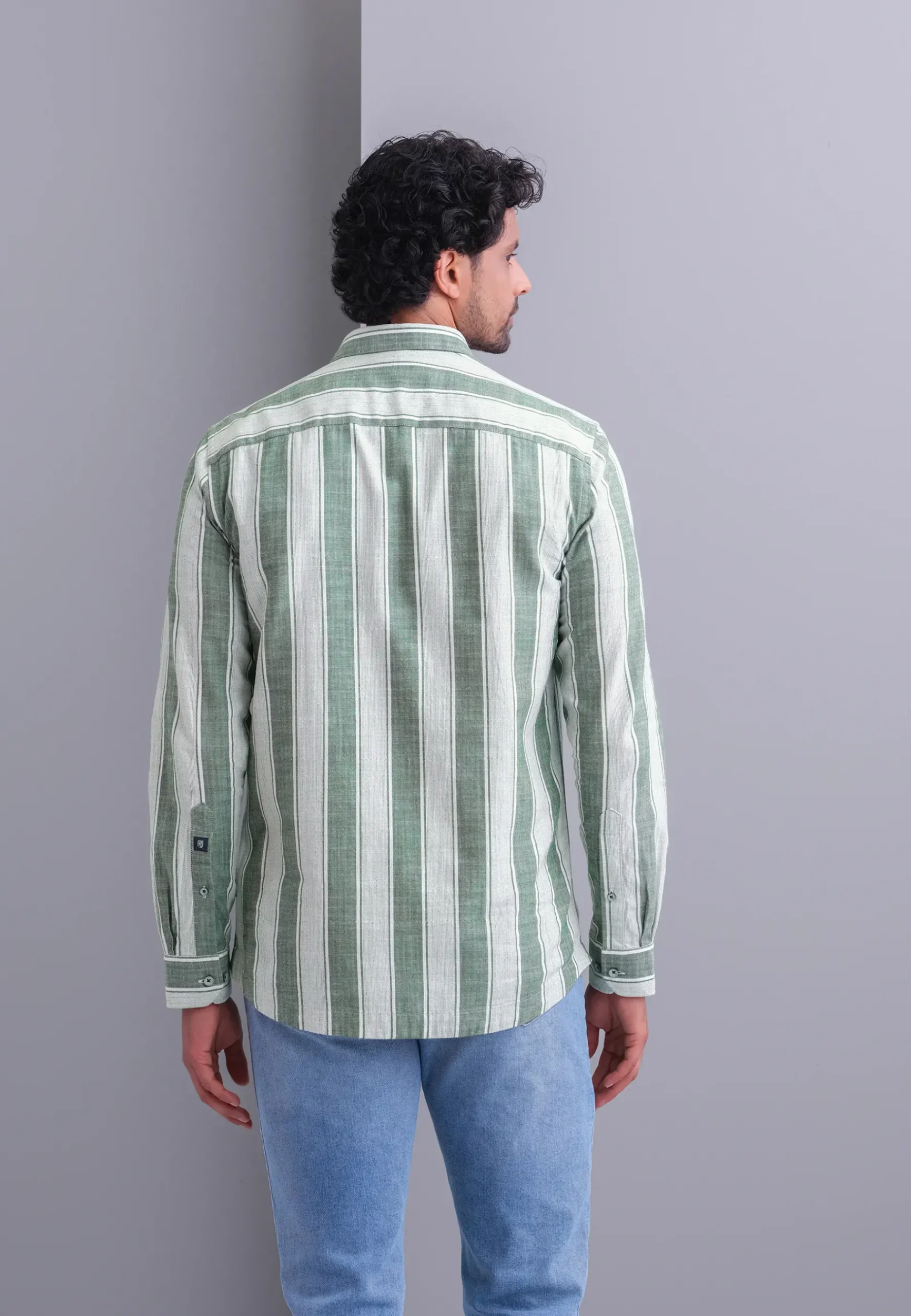 Online Gestreept overhemd van katoen Overhemden