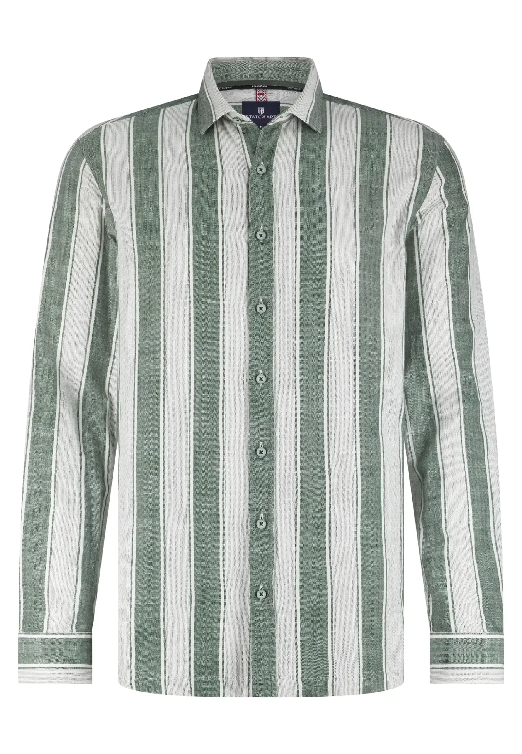 Online Gestreept overhemd van katoen Overhemden