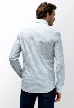 Discount Gestreept poplin overhemd Overhemden