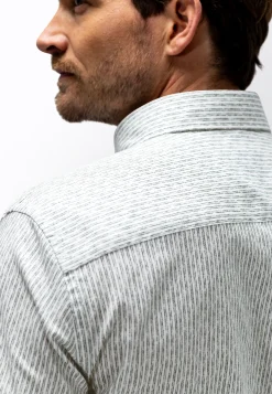 Discount Gestreept poplin overhemd Overhemden