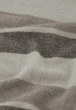 Online Gestreepte sjaal met franjes Sjaals