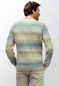 Sale Gestreepte trui met kleurverloop Truien
