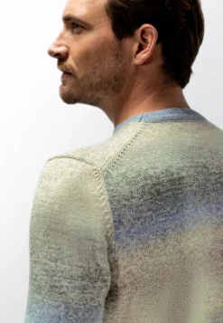 Sale Gestreepte trui met kleurverloop Truien