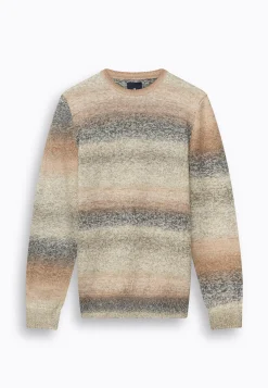 Clearance Gestreepte trui met kleurverloop Truien