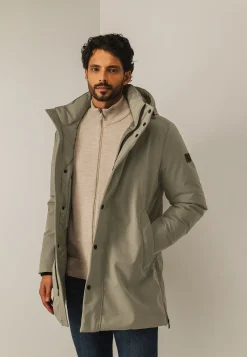 Clearance Gewatteerde parka met capuchon Jassen