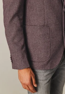 Clearance Halfgevoerde blazer met gemêleerd dessin Blazers