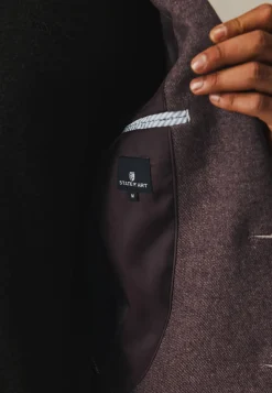 Clearance Halfgevoerde blazer met gemêleerd dessin Blazers