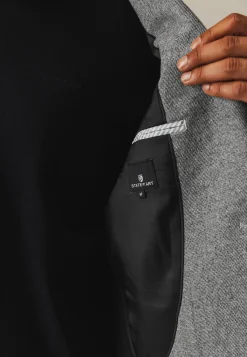 New Halfgevoerde blazer met gemêleerd dessin Blazers