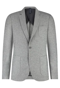 New Halfgevoerde blazer met gemêleerd dessin Blazers