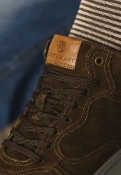 Outlet HARVEY halfhoge suède boot Boots