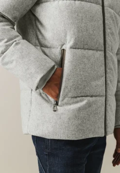 Clearance Jas met gemêleerd dessin Jassen