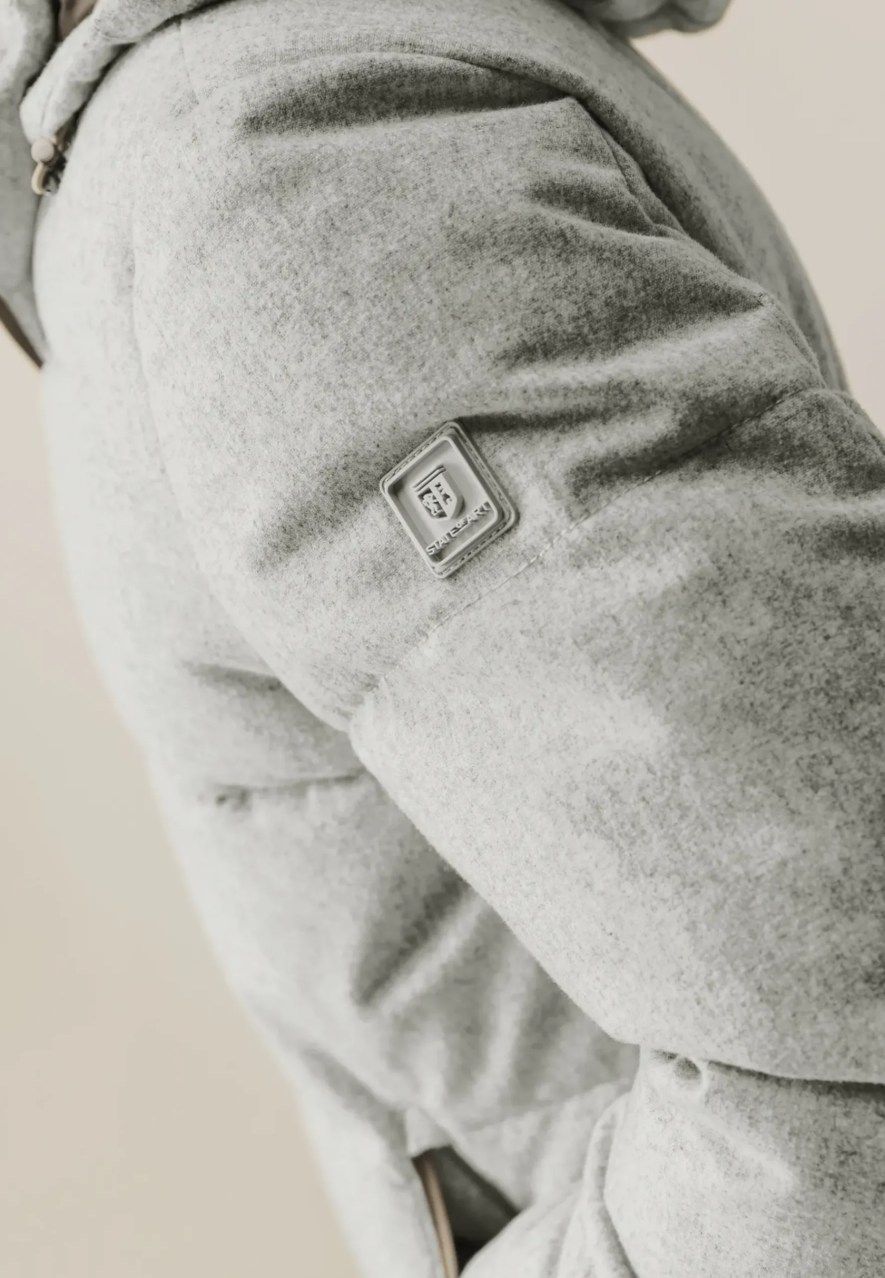 Clearance Jas met gemêleerd dessin Jassen