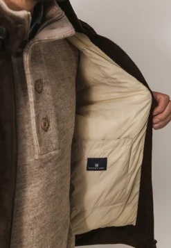 Clearance Jas van geitensuède in regular fit Jassen