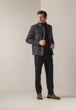 Outlet Jas van Moon Shetland wol Jassen