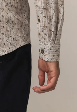 Online Jersey overhemd met all-over print Overhemden