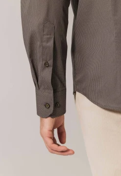 New Katoenen overhemd met all-over print Overhemden