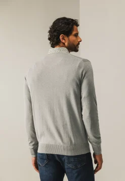 Outlet Katoenen trui met V-hals Truien