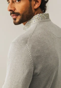 Outlet Katoenen trui met V-hals Truien